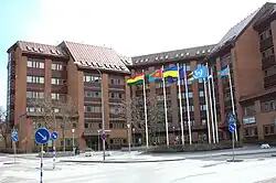 Building hosting the Embassy in Stockholm
