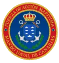 Emblem of the Canary Islands Naval Command (ALCANAR) Maritime Action Forces (FAM)