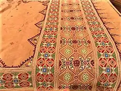 Embroidery Sari, design by Jamuna Sen. Photo courtesy: Anjana Dey