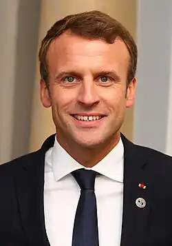Emmanuel Macron (b. 1977) Incumbent since May 2017