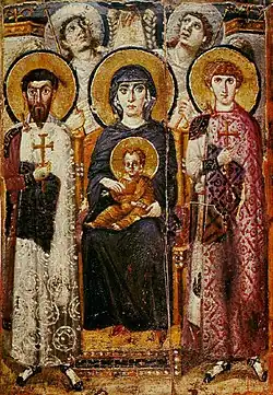 Theotokos icon of Saint Catherine's Monastery, Sinai (6th century)