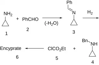 Encyprate synthesis