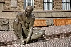 Het ei van Ko&nbsp;[nl] (detail) in the Langestraat, Enschede