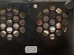 Model DBH 1001 (bottom plate) 1939