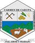 Official seal of Carmen de Carupa
