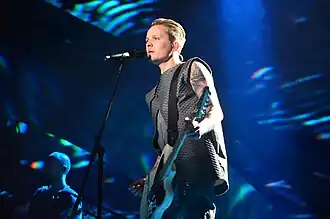 O.Torvald performing "Time" in Kyiv (2017)