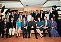 The Executive Committee of the 37th DAC in June 2000. Sitting in the bottom row are Lee Wood, David Blaauw, Mary Jane Irwin, Giovanni De Micheli, Jan Rabaey, Ellen Yoffa, Randal Bryant, and Marie R. Pistilli.