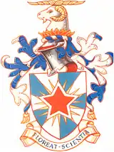 This is the coat of arms for Massey University.