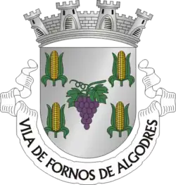 Coat of arms of the town of Fornos de Algodres