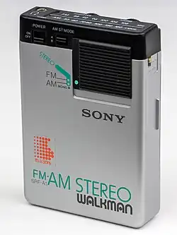 FM/AM Stereo Walkman SRF-A1