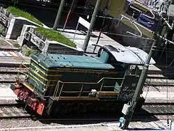 FS class 245 locomotive at the station.