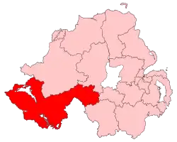 A very large constituency, comprising the southwest area of the country.