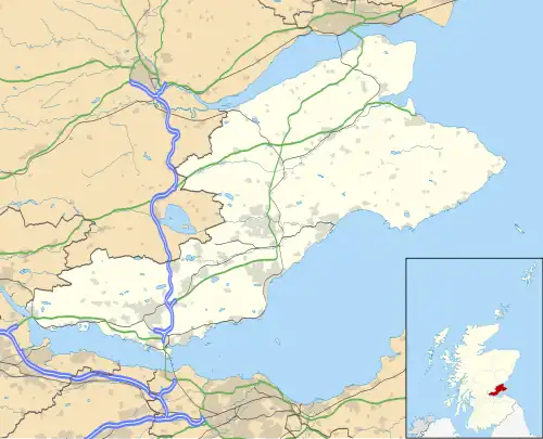 Leuchars is located in Fife