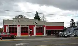Fire station, located in Gladstone's downtown