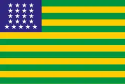 Provisional flag of the Republic of the United States of Brazil (15–19 November 1889)