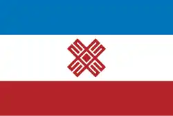 Flag of Mari El, Russia (2006–2011)