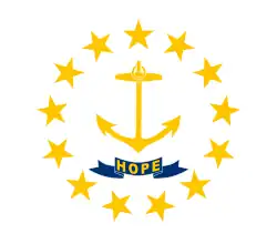Flag of Rhode Island