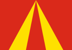 Flag of Rollag Municipality