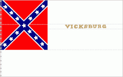 Flag of Waul's Legion (Spring 1862 – July 4, 1863)[35]