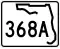 State Road 368A marker