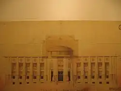 Drawing by Félix Dumail for the bank's new building in Hanoi