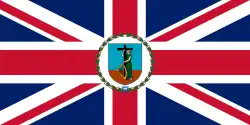 Flag of the governor of Montserrat (1971–1999)