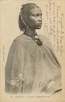 Wife of a West African griot