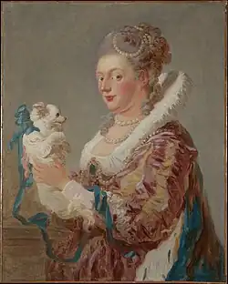 The Woman With A Dog,[25] after 1760, found in The Metropolitan Museum of Art