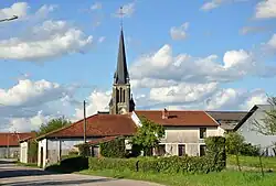 Waly, seen from the Route de Triaucourt