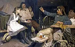 Everyone Has His Own Tale, 1885, oil on canvas