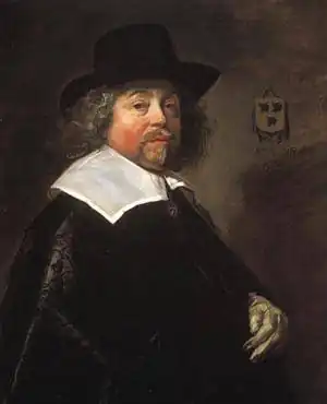 Joseph Coymans (1591–1660), the husband of Dorothea Berck, 1644, Wadsworth Atheneum.[19]