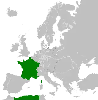 The Second French Empire in 1861