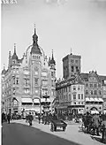 Højbrohus photographed by Fritz Theodor Benzen, c. 1900