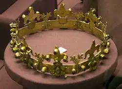 Stephen V's funeral crown