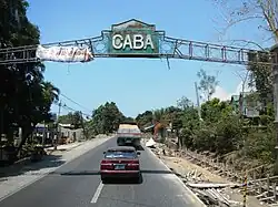 Caba welcome arch