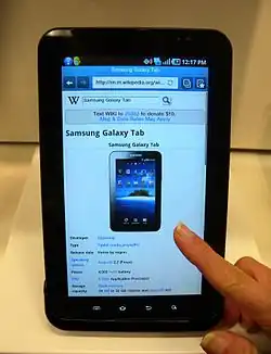 Image 6Samsung Galaxy Tab (from Culture of South Korea)