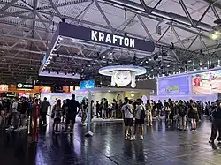 Image of the Gamescom 2024 InZOI booth.