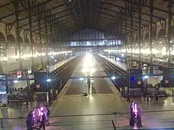 Image 57Empty Gare du Nord train station during the November 2007 strikes in France.