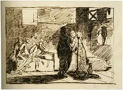 The Last Supper by Nikolai Ge