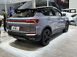 Rear view (second facelift)