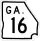 State Route 16 Connector marker