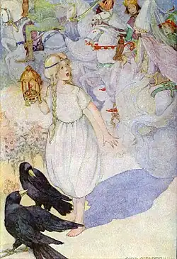 Gerda and the Ravens