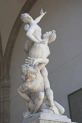 Giambologna's Abduction of a Sabine Woman (1583)