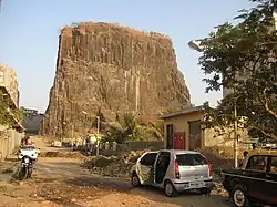 Gilbert Hill, a monolith column of black basalt