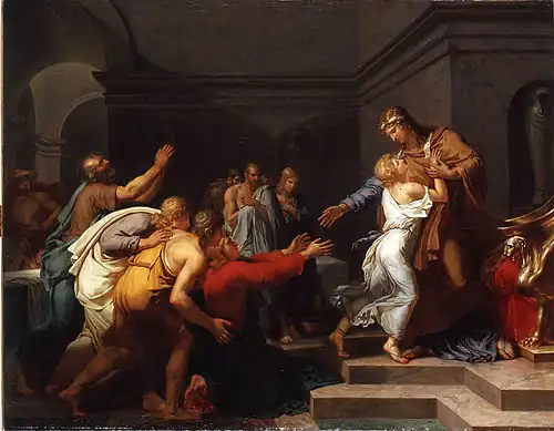 Joseph Recognised by His Brothers, 1789, École nationale supérieure des Beaux-Arts, Paris