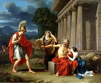 Jean-Antoine-Théodore Giroust, Oedipus at Colonus, 1788