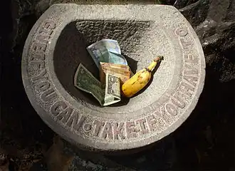 Stone sculpture on top of the Palolem Island by Jacek Tylicki