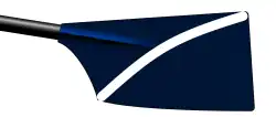 Image showing the rowing club's blade colours