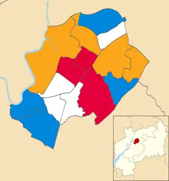 2007 results map