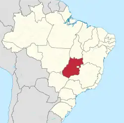 Location in Brazil
